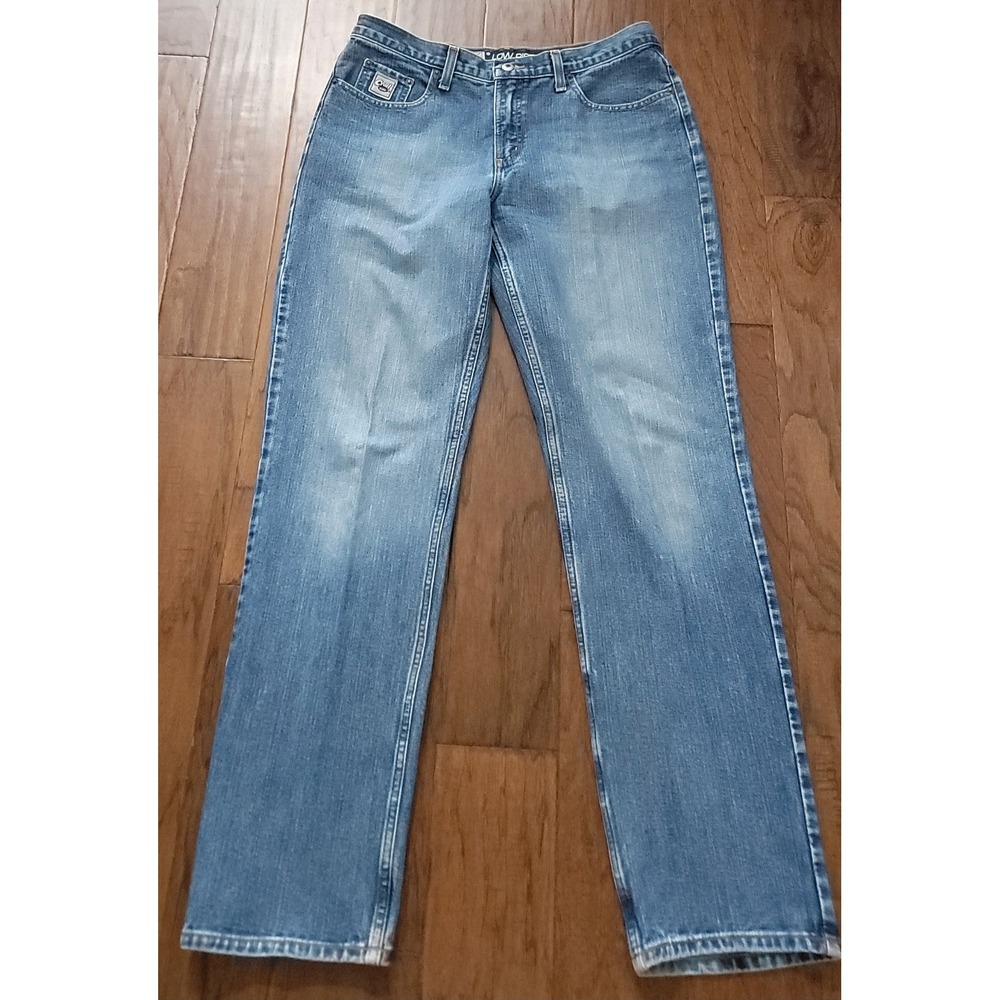 Cruel Girl Georgia Women's Blue Relaxed Stonewash Denim Jeans Size 13 Long 34x34